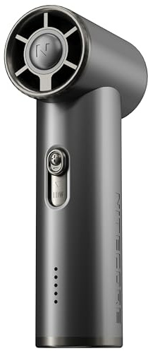 Ventilateur portable NEF01 Gris - Batterie 4000mAh - Rechargeable