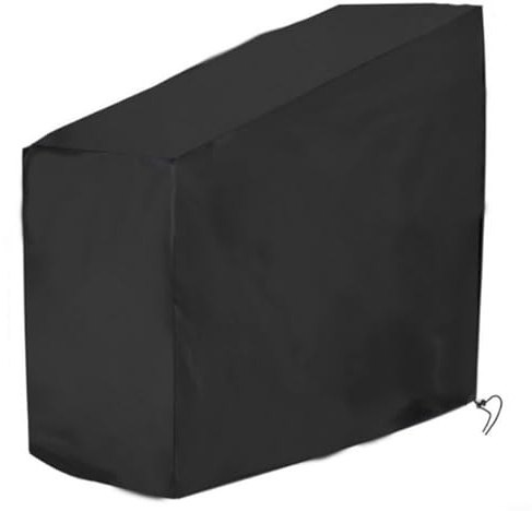 EffiFish Housse de protection pour vélo d'appartement avec sac de rangement étanche et anti-poussière Noir 123 x 58 x 113 cm