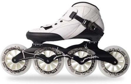 Speed-Inline-Skates-Schuhe, Rollschuhe for Unisex, Professionelles Hochleistungs-Rennskaten, for Anfänger Und Jugendliche(46)