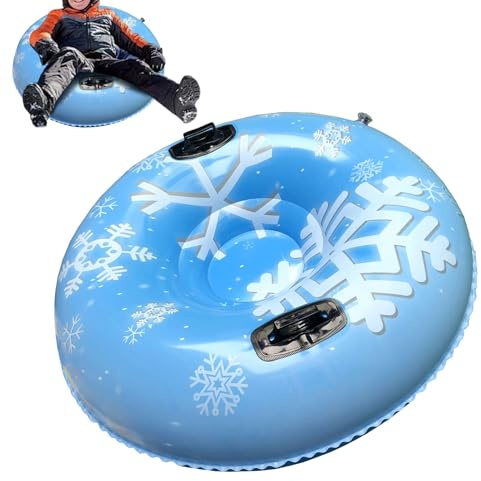 Manguera de Trineo – Inflable de Manguera de Nieve para Invierno, de Trineo de PVC Resistente para Exteriores, 110 cm, Gran Capacidad, para Exterior, Invierno, Pasarela, Piscina