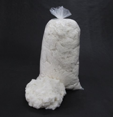 Fränkische Schlafmanufaktur 500 Gramm Baumwolle, Nestbau, Füllmaterial für Kissen, Plüschtiere und Bastelbedarf