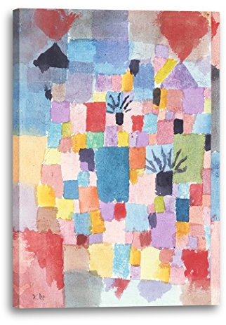 Printed Paintings Leinwand (80x120cm): Paul Klee - Südliche Gärten (1919)