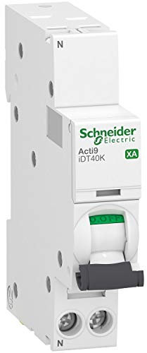 Disjoncteur Acti9 iDT40K XA auto/vis - 1P+N 25A courbe C - 4,5kA