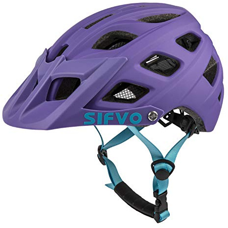 SIFVO Kids Bike Helmet for Boys and Girls Ages 8-14 Adjustable Youth Helmet with Detachable Visor Lightweight, Safe & Stylish Cycling Bicycle Helmets for Kids 54-57cm