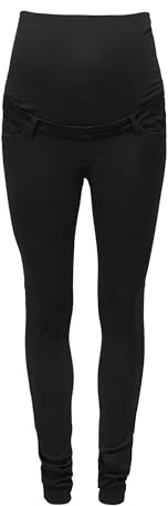 ONLY MATERNITY OLMROYAL SK Jeans DNM PIMBOX Noos, Jeans Femme, Black,