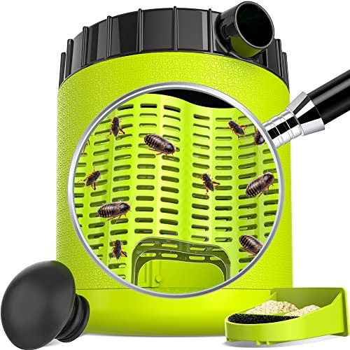 NEPTONION Cricket Keeper, Professioneller Dubias Keeper Futterinsekten-Organizer und Spender mit Bug Dirt Management, Solid Feed Support, Dubia Colony für Menschen mit Insektenphobie