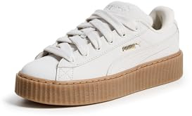 PUMA Womens Fenty X Creeper Phatty Nubuck Lace Up Sneakers Shoes Casual - Grey - Size 7.5 M