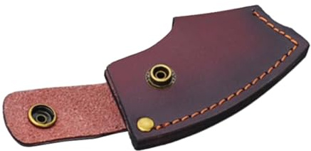 Fonowx Axe Head Sheath Hatchet Sheath Buckle Closed PU for Outdoors Work Axe Head Cover Axe Holster