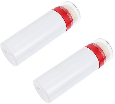 Abaodam 6stücke Praktische Babypuderflaschen Aufbewahrungsbehälter Mit Puff Für Talkumpuder Für Unterwegs Sanften Pflege Der Babyhaut Mit Breiter Öffnung Für Einfaches Befüllen Und