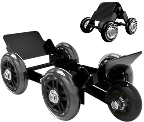 Chariot de Moto, Chariot de Roue de Moto | Ensemble de Chariots de déplacement de Moto Portables | Déménageur de Moto de Conception Multi-roulement, cric de Pneu Pliable pour Motos