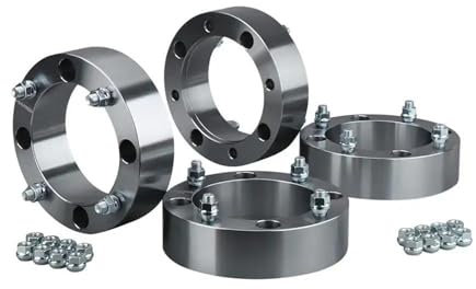 ZALTAS Elargisseur Voie Entretoises Roue ATV 4 Pièces 4x156mm 2 Pouces avec Goujons 3/8-24 pour Polaris 1996-2012 Cales Elargisseurs Voies