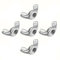 Kjzeex Pack of 5 M5 (5mm) Wing Nuts - Stainless Steel, Zinc Plated, ISO Metric, Commercial Grade