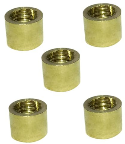 Amagogo Billard-Queue-Ferrule, Pool-Queue-Ferrule, Leichter Ersatz, 10 mm Pool-Queue-Spitze, Pool-Queue-Kopf, Snooker-Queue-Reparaturzubehör, 10mm Gewinde