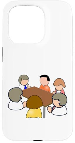 Meeting in The Conference Room Boardroom Meeting Office Case for iPhone 15 Pro