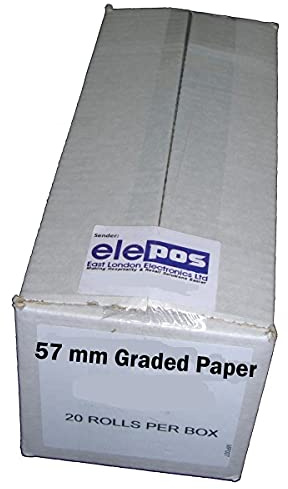 Rolls to Fit Sharp XE-A101, XEA101, XEA-101 Cash Register, Till Rolls, Single ply Grade Rolls (20 Rolls)