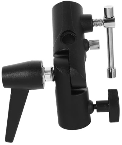 iplusmile Soporte de Flash H con Diseño H Abrazadera para Paraguas Soporte de Fotografía y Compacto Compatible con Trípode y Paraguas para Fotografía Profesional