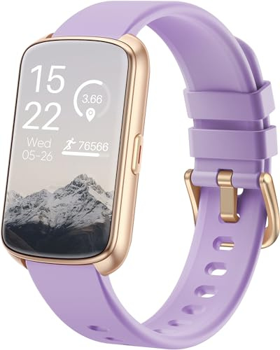Monitor de fitness, reloj inteligente de 1.45 pulgadas para mujeres y hombres, rastreadores de actividad de salud con frecuencia cardíaca 24/7/7/presión arterial/oxígeno en sangre, contador de pasos