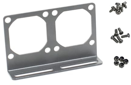 Xuancai Supporto di memoria Rack 4 centimetri Ponte Staffa Per PC Case Scheda Grafica CPU Schede Madri Hard Disk Raffreddamento Rack Acciaio Supporto Ventola Universale