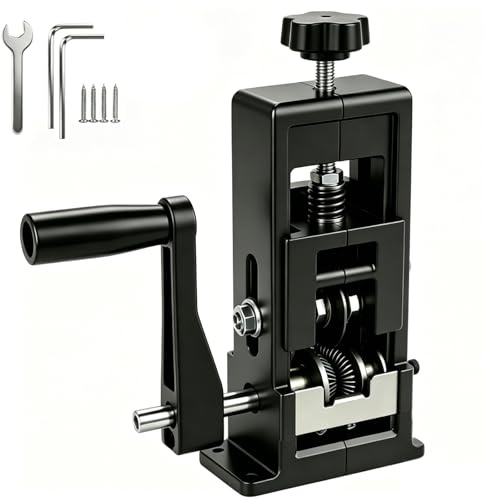 Wire Stripping Machine 1-25mm, Hand Crank or Drill Powered Cable Stripper