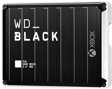 WD_BLACK P10 Game Drive for Xbox One 1 To pour avoir accès à vos jeux Xbox où que vous soyez