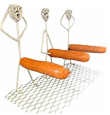 YGMXZL Griglia per Hot Dog/Marshmallow in Acciaio,Spiedino al Barbecue,Divertente Supporto per griglia per Hot Dog,Fornello per Campeggio all'aperto Strumenti di Cottura