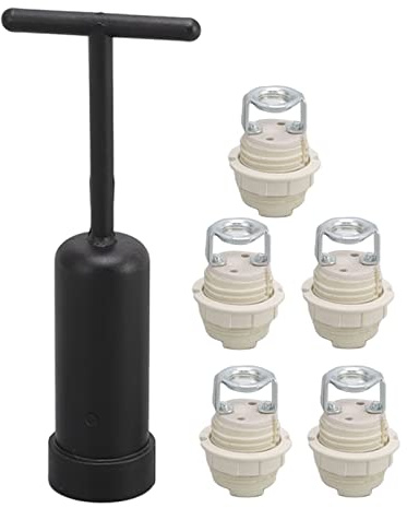 OUKENS Kit De Portalámparas De Cerámica G9, Portalámparas G9 De Cerámica, Para Hogar, Dormitorio, Cocina