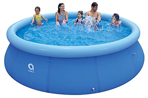 Avenli Familienpool 366 x 91 cm - Aufstellpool Ohne Pumpe, Blau, Rund - Schwimmbecken für Familien & Kinder
