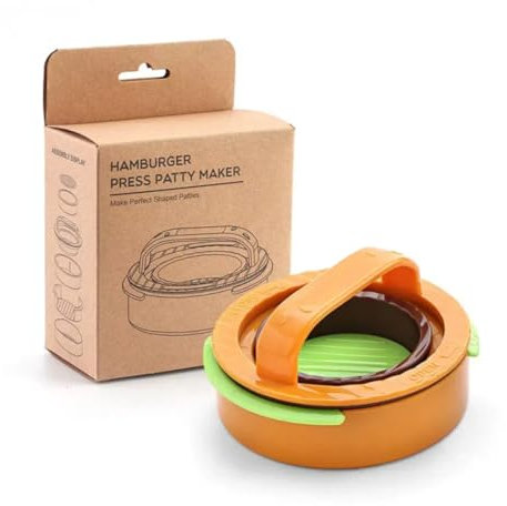 CSZPJLALA 3 in 1 Burger Press Patty Maker,Burger Shaper Kitchen Gadget,Non-Stick Hamburger Meat,Easy to Clean Kitchen Tools&Grilling Accessorie