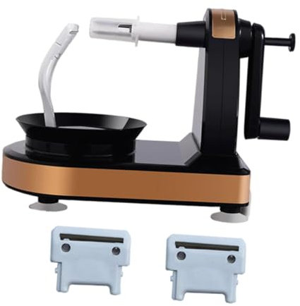 UTHCLO Pelador de Frutas Multifuncional 1 Set Base Antideslizante para Corte de Frutas y Vegetales en Cocina