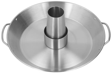 SPYMINNPOO Griglia per Arrostire Pollo in Lattina di Birra Resistente Teglia per Barbecue in Acciaio Inossidabile per Polli Domestici in Acciaio Inossidabile 430 da 5-6 Libbre 3-4 Libbre