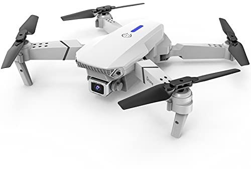 E525 Wifi Drone avec caméra 4k HD Drone radiocommandé pour débutant, Drone Pliable, ricoptèreRC Capteur de Gravité (b)