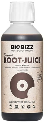 BioBizz Root Juice 500 ml | Stimolatore radicale organico | Formula vegetale con acido umico e alghe | Per terriccio, torba, cocco, idroponica e aeroponica | Uso indoor e outdoor