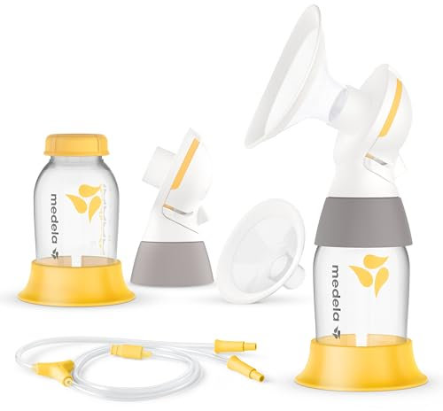 Medela Classic PersonalFit Flex - Kit de bombeo doble para bombas de leche eléctricas, compatible con bombas con estilo con MaxFlow