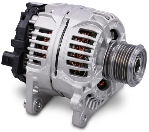 ATEC GERMANY 1x Lichtmaschine 12V 110A Kompatibel mit AUDI A1, A3, SEAT ALTEA, IBIZA, LEON (1P1), TOLEDO III (5P2), TOLEDO IV (KG3), SKODA FABIA 2, OCTAVIA 2, RAPID, ROOMSTER (5J7) (5J), YETI (5L)