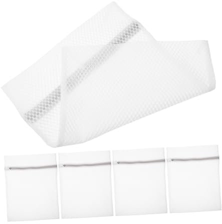 KOMBIUDA 5-teiliges Dessous-waschbeutel-set Aus Netzstoff Für Die Waschmaschine – Schutz Für Bhs Und Socken – Wäschesack Mit Wabenmuster – Tragbar Und Wiederverwendbar