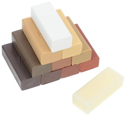 Homoyoyo 11pièces Cire De Réparation Pour Parquet Kit De Couleurs Remplissage Pour Sols Stratifiés Meubles Réparation De