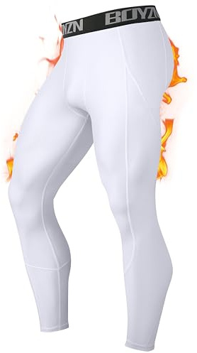 Boyzn 1 eller 2,3-pack kompressionsbyxor herr, funktionella underkläder, sportleggings för män, löparbyxor, underbyxor, långa strumpbyxor, fitnesstights med fickor/utan ficka för löpning, cykling
