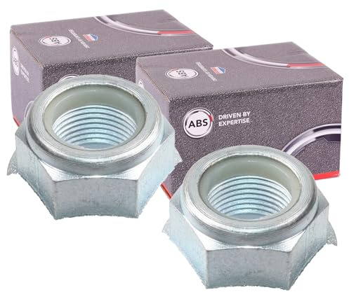 2x A.B.S. 30er Achsmuttern M20X1.5 hinten vorne | 2x 910980 passend für C4 Xsara Dac