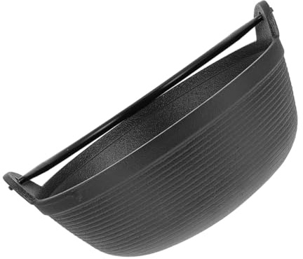 CIYODO Gusseisen Dutch Oven Campingtopf mit Tragbarem Griff Temperaturbeständig Vielseitig für Schmoren Braten und Grillen Antihaftbeschichtet für Outdoor und Haushalt