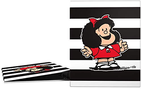 Grafoplás 88141948-carpeta Ringe A4 Streifen Mafalda, 4 Ringe, 25 mm