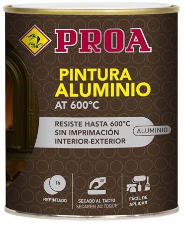 ALUMINIO ANTICALÓRICO ALTAS TEMPERATURAS. Aluminio. 750 ML.