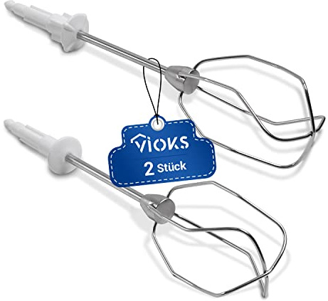 VIOKS Rührbesen Set Handmixer Ersatz für Bosch 00653471 653471