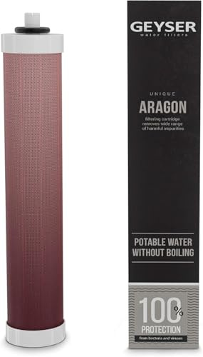 ARAGON AQUA BIO Kartusche für GEYSER AQUA Wasserfilter Ersatz für GEYSER AQUA Wasserfilter