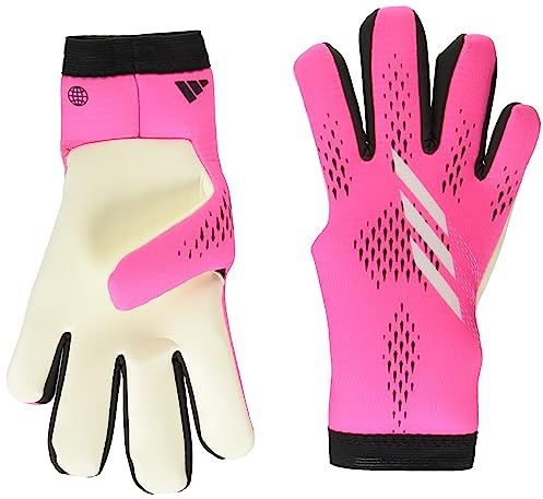 adidas Unisex-Adult X Training Goalie Gloves, Team Shock Pink/White/Black, 12