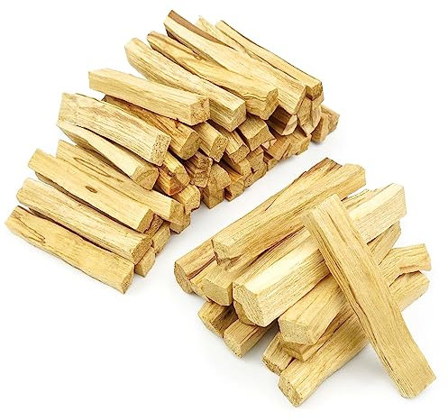 MUT22 Palo Santo Räucherstäbchen 1 kg - Premium Heiliges Holz für Reinigung & Spiritualität, Nachhaltig aus Peru