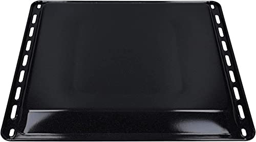 G GRIMALDI Teglia smaltata 42,2 x 37 x 2,3 cm compatibile per AEG e Electrolux e Juno e Zanker e Zanussi 353193923/3 3531939233 353193923 per forno cucina