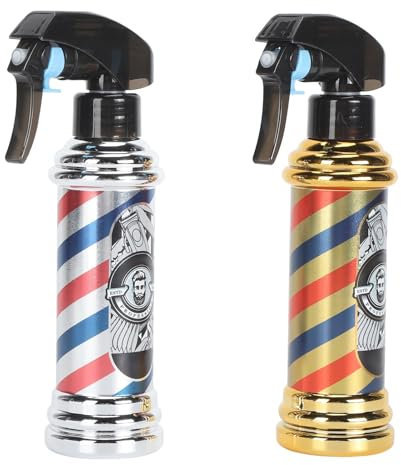 Beauty Spray Bottle, 2Pcs Hair Mist Spray Bottle Large Capacity Lightweight Fine Mist for All Hair Types