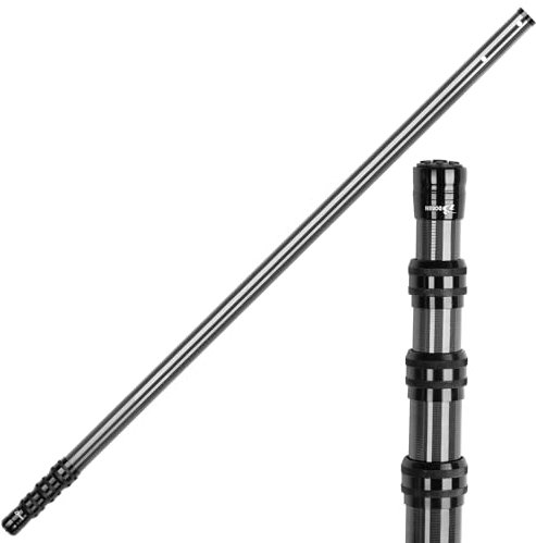 DOBEN Pool Pole Carbon Fiber, Telescopic Swimming Pool Pole 4.6 to 15FT(137-460cm), Professional Telescoping Swimming Pool, Cleaning Poles for Skimmer Net, Brush, Vacuum Head,15FT