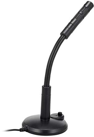 8KLANMMQ Microfono USB regolabile a 360° Microfono da tavolo Plug & Play Omnidirezionale PC Laptop Computer Mic per conferenza chiamata registrazione vocale
