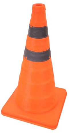 DINHEAROM Verkehrsnotkegel Parkkegel Kleine Verkehrskegel Fußballkegel Für Das Training Warnkegel Notfallkegel Kleine Sicherheitskegel Aus Kunststoff Orange Technische Kunststoffe